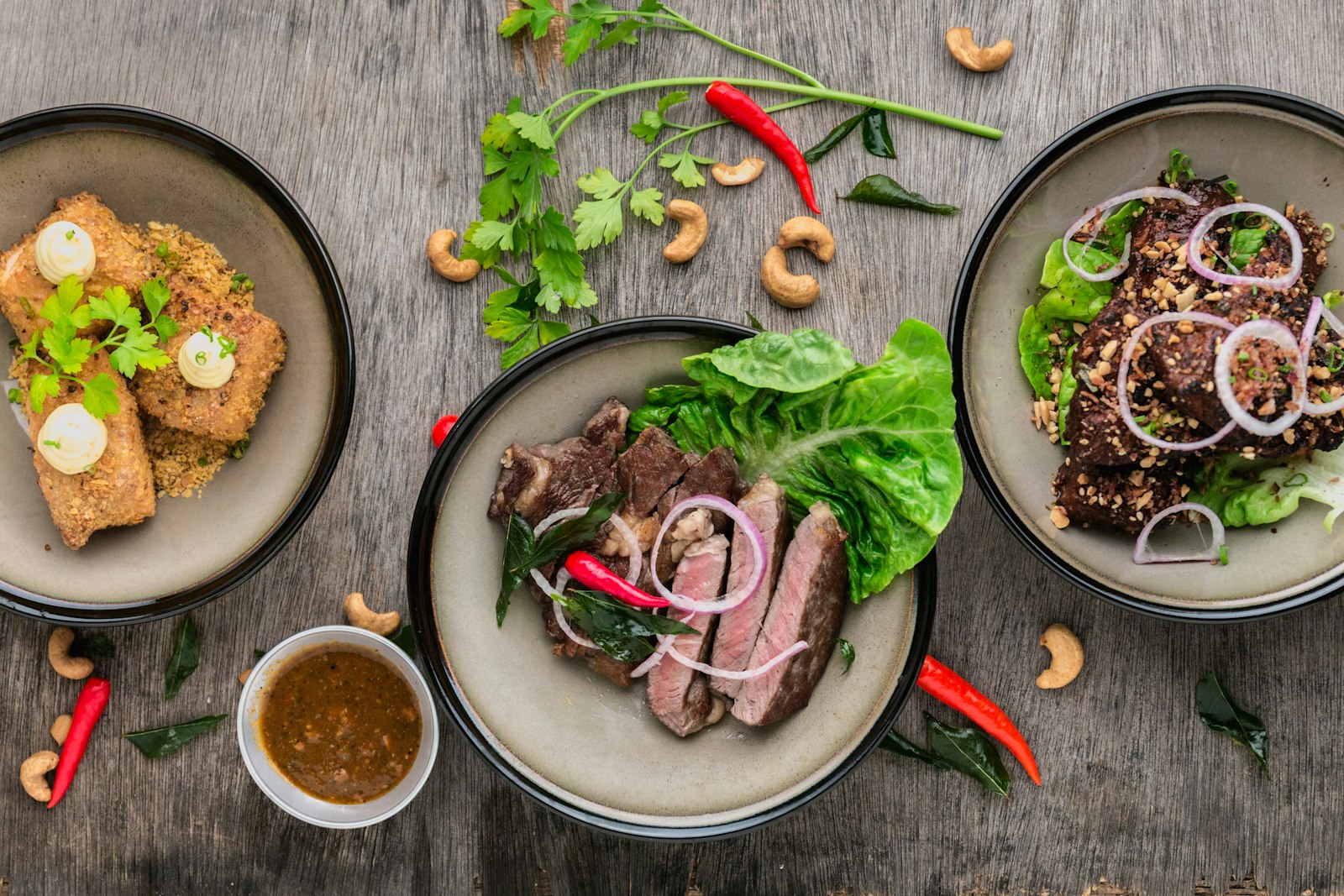 Restaurant menu sample